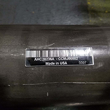 RFID Tag on Metal Cylinder